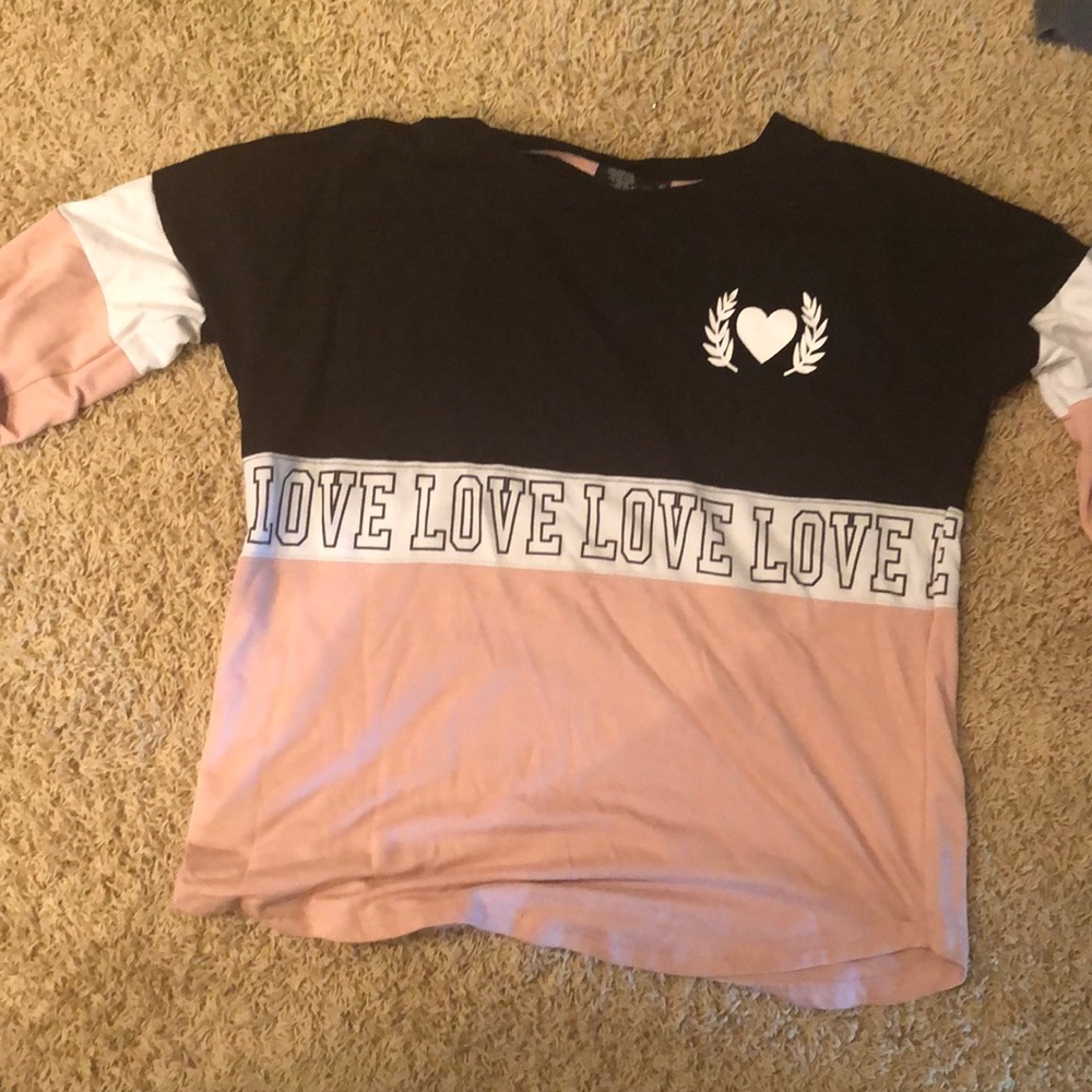 Love Pink Long Sleeved Blouse